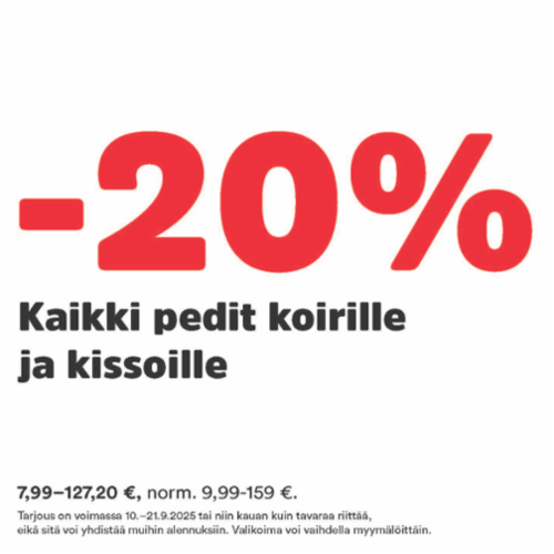 Koirien ja kissojen pedit