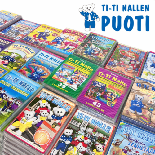 Ti-Ti Nalle DVD/CD:t 